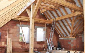 Rhiwbebyll attic trusses